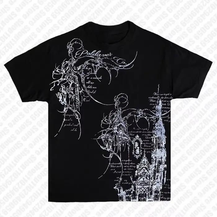 Vêtements Vintage pour femmes, T-shirts pour bébés, haut Emo Goth Kawaii, étoile gothique, Style Y2k