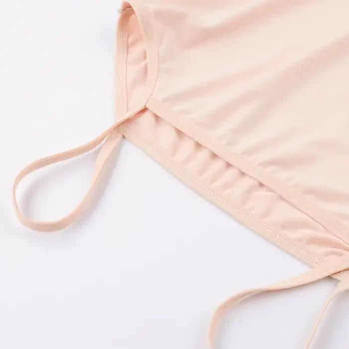 Camisole à bretelles pour femme, haut en fibre unie, chemises émaillées pour femme, gilets pour femm