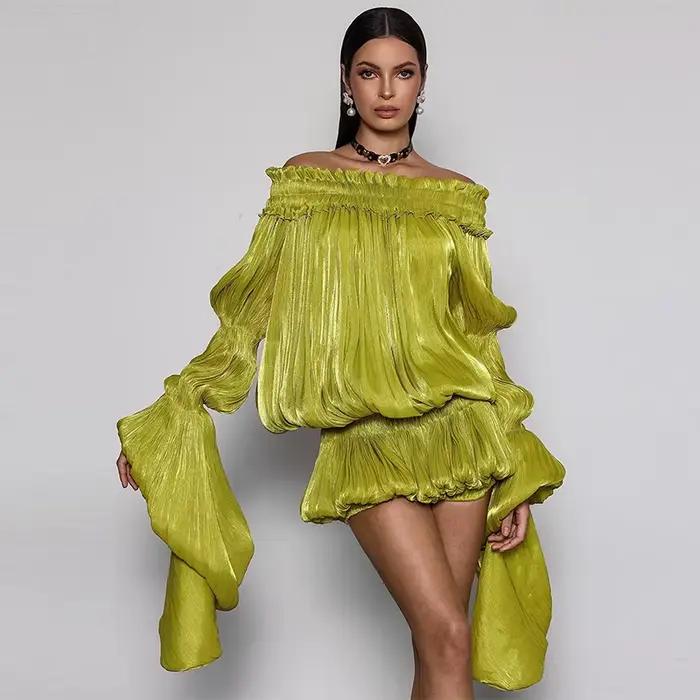 Haut plissé chic et féminin, style vintage, élégant, modeste, glamour, drapé, fluide, pour femme, dé