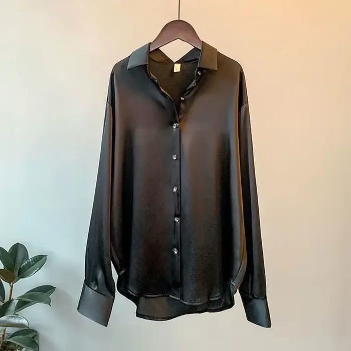 2025 printemps chemise et chemisiers nouveau pull Cardigans femme haut tricoté coréen à manches long