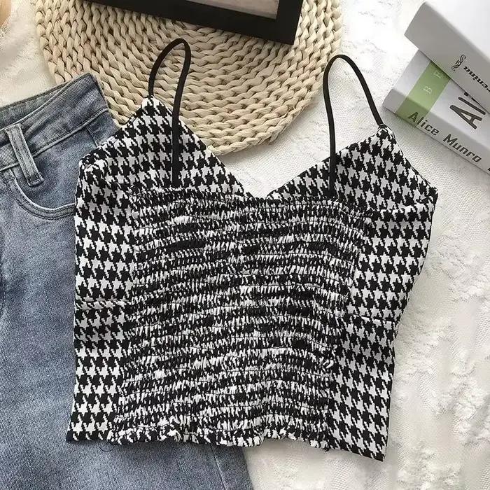 Haut court Sexy sans fil pour femmes, Push Up, rembourré, débardeur, Slim, sport, Camisole d'été, no