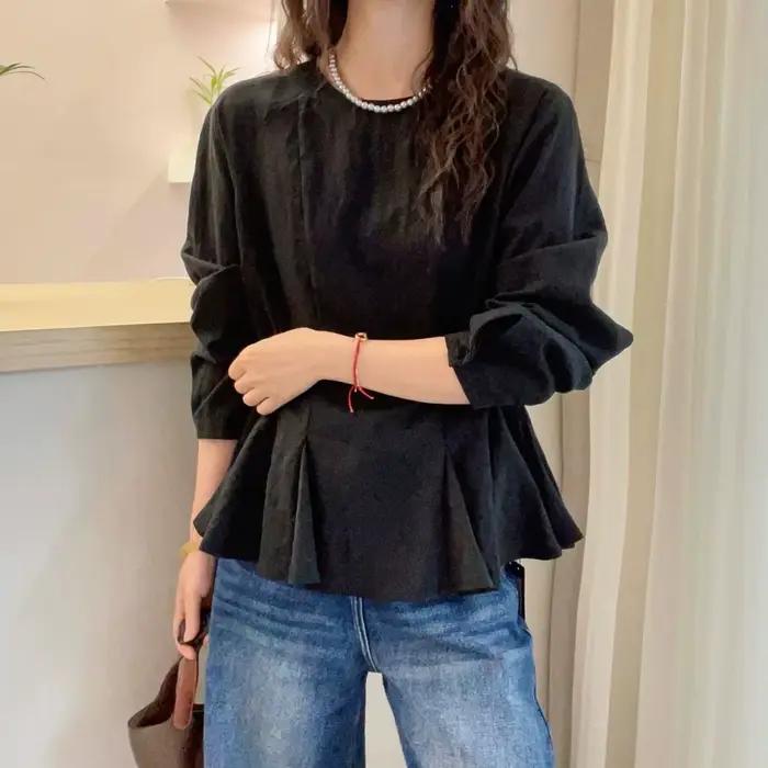 Chemise en pur coton pour femmes