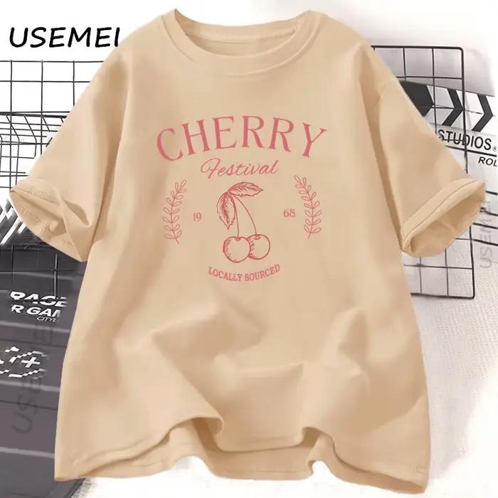 Cerise Vintage T-Shirt femme