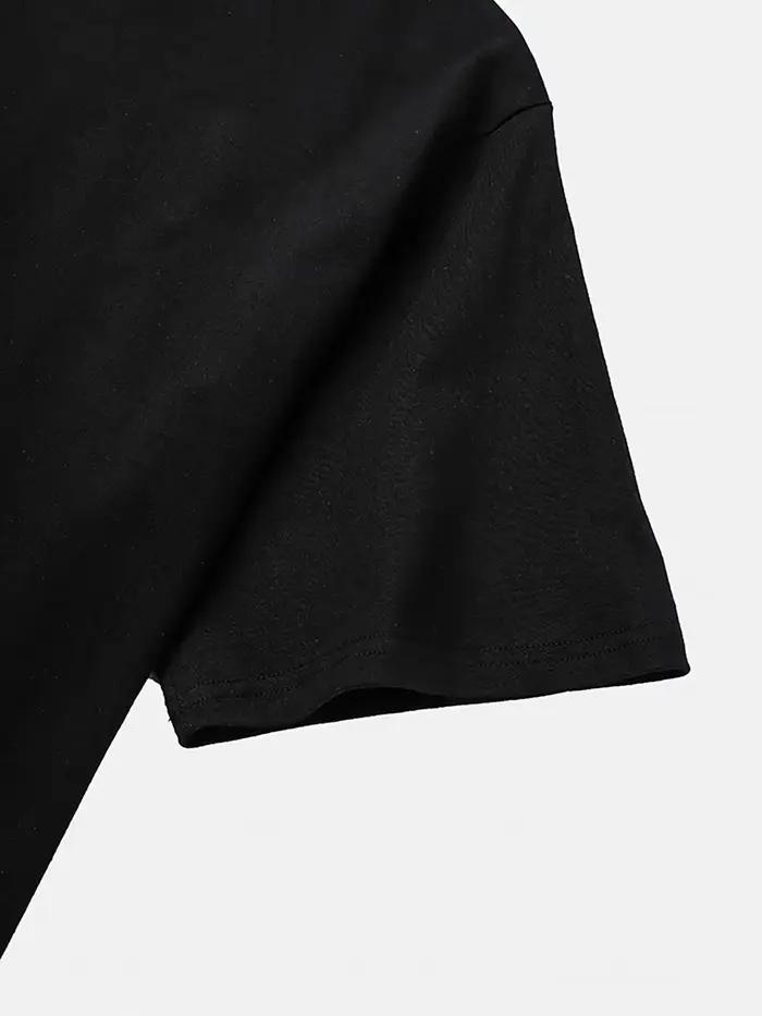 T-shirt imprimé citron La Dolce Vita élégant et décontracté pour femmes juniors occasions spéciales été style italien