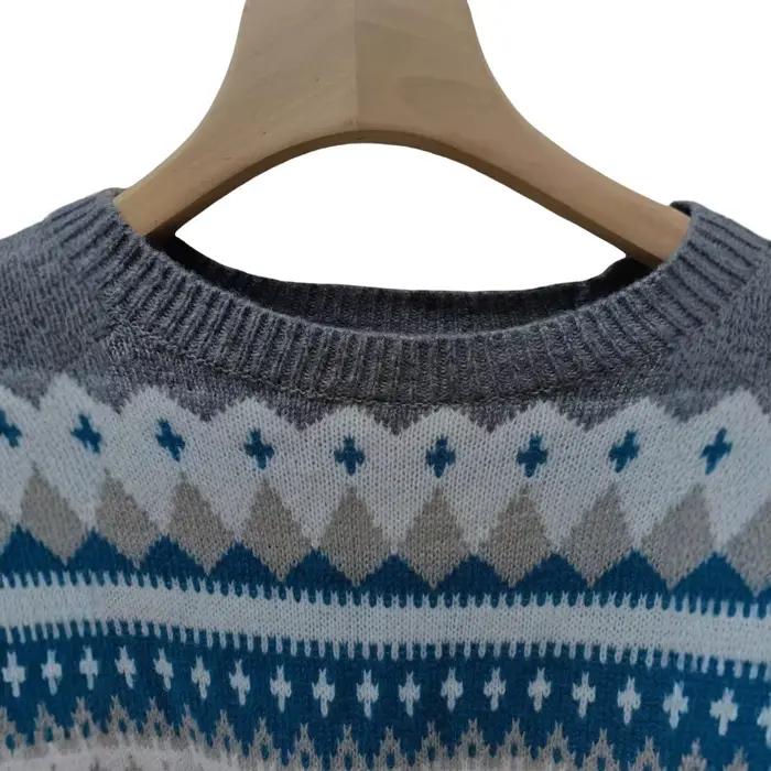 Pull long élégant en maille pour femme
