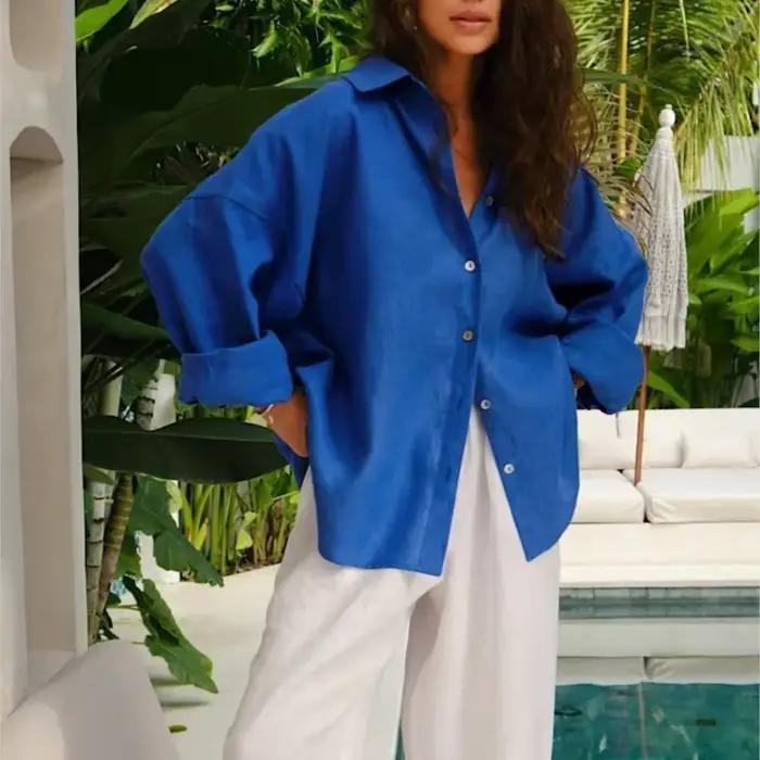 D.Nale K chemise Vintage femmes