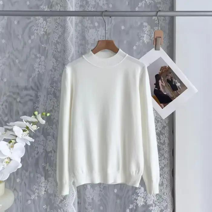 Pull à col mi-haut pour femme