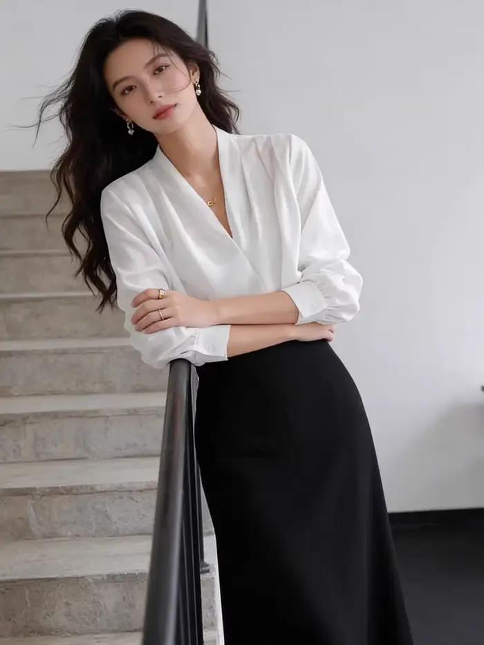 Chemisier élégant pour femme