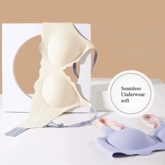 Bralette sans armatures XIZOU en polyester et élasthanne avec maintien supérieur et bretelles réglables pour femme occasions quotidiennes et cadeaux élégants