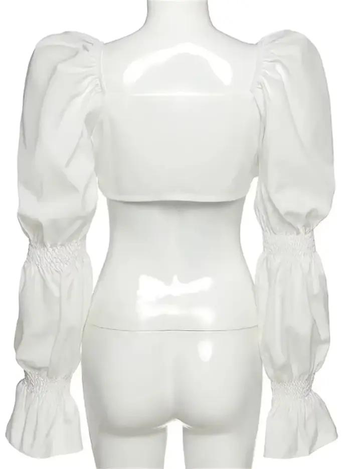 Hauts et chemisiers blancs pour femmes