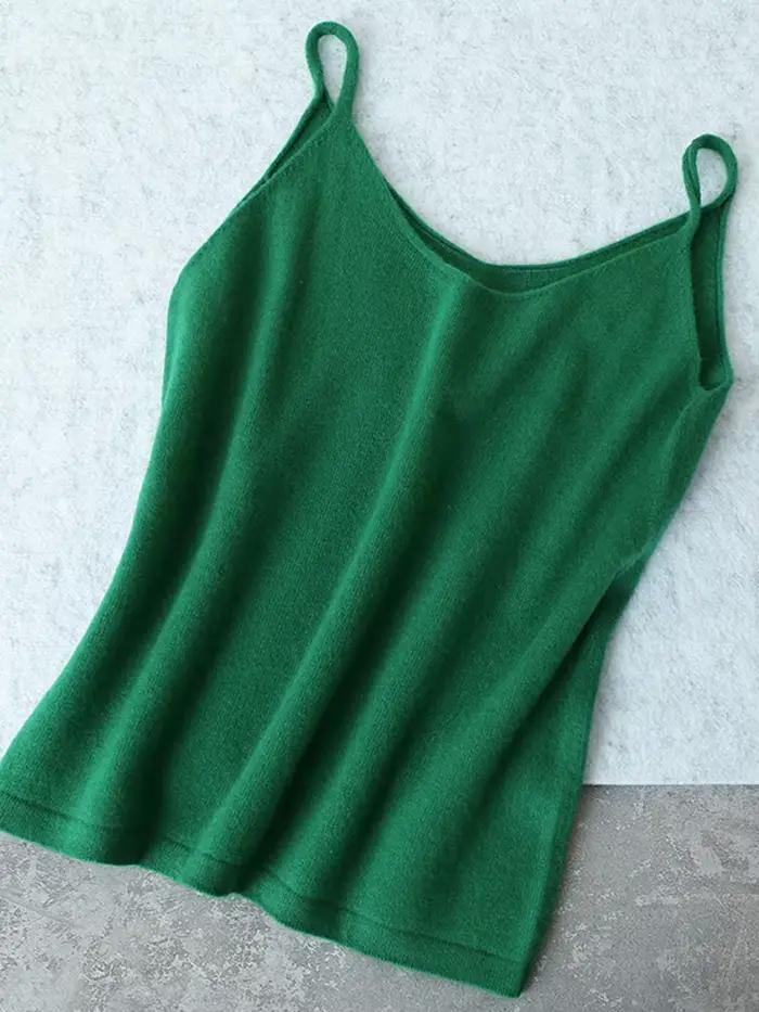 Femmes pull gilet 100% laine mérinos gilet à bretelles sans manches pull automne hiver gilet femme gilet chaud col en v vêtements