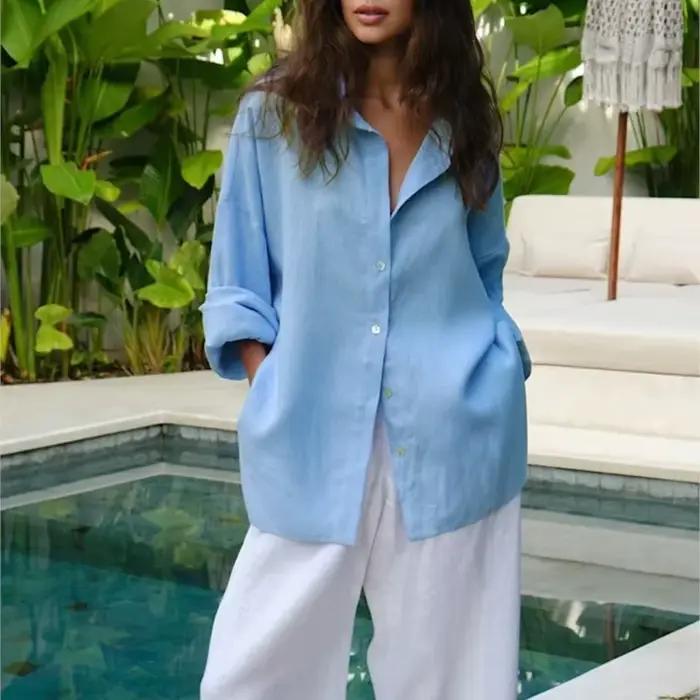 D.Nale K chemise Vintage femmes