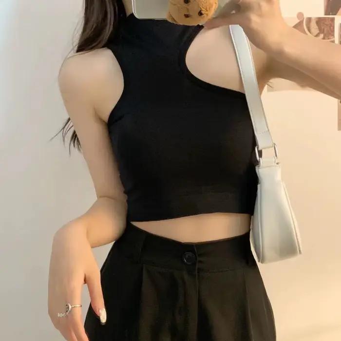 Camisoles dos nu évidées pour femmes