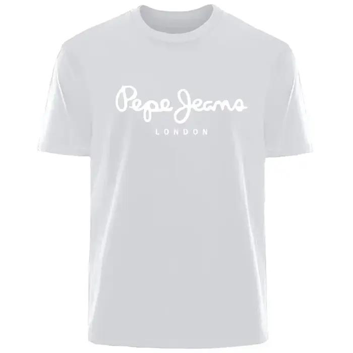 T-shirt Pepe Jeans London unisexe en coton et polyester avec logo pour femmes style streetwear occasions quotidiennes