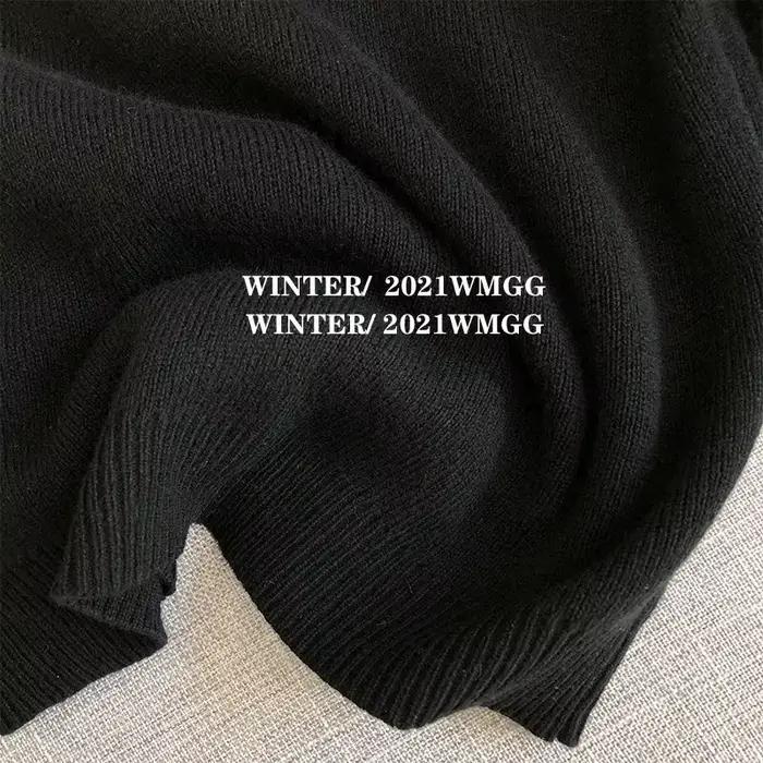 Veste cardigan noire pour femmes élégante coupe ample automne hiver tricoté polyester décontracté ajustement lâche occassions spéciales journée de travail soirée famille cadeau bienvenue