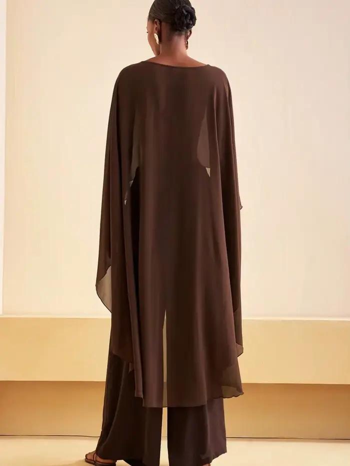 Poncho transparent pour femmes