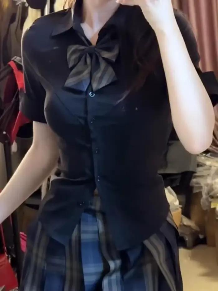 Chemise élégante en coton et polyester pour femme, col rabattu, boutonnée, décontractée, pour bureau et sorties, disponible en plusieurs couleurs et tailles