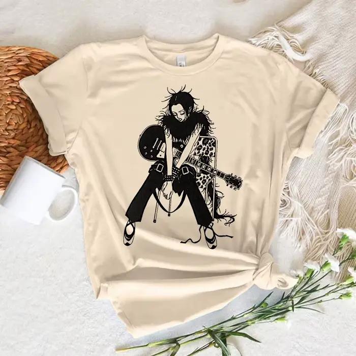 Nana Top-Tee-shirt décontracté pour femme, vêtements des années 600 et 2000