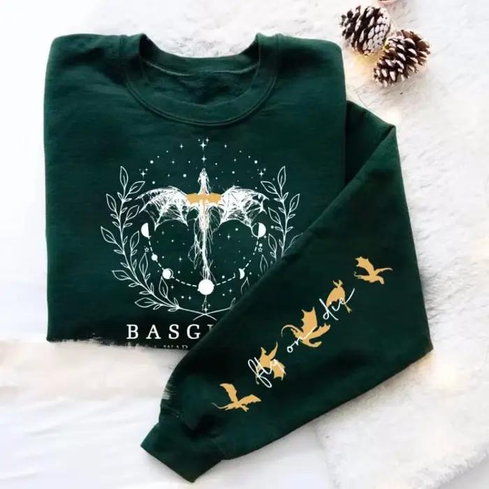Sweat-shirt à col ras du cou pour femme