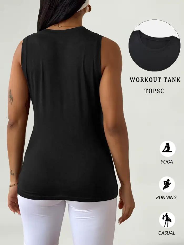 Débardeur de sport super doux pour femmes anti-transpiration coupe ample pour course à pied yoga et activités athlétiques