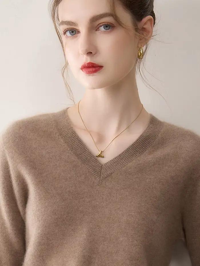 Pull 100% cachemire pour femme