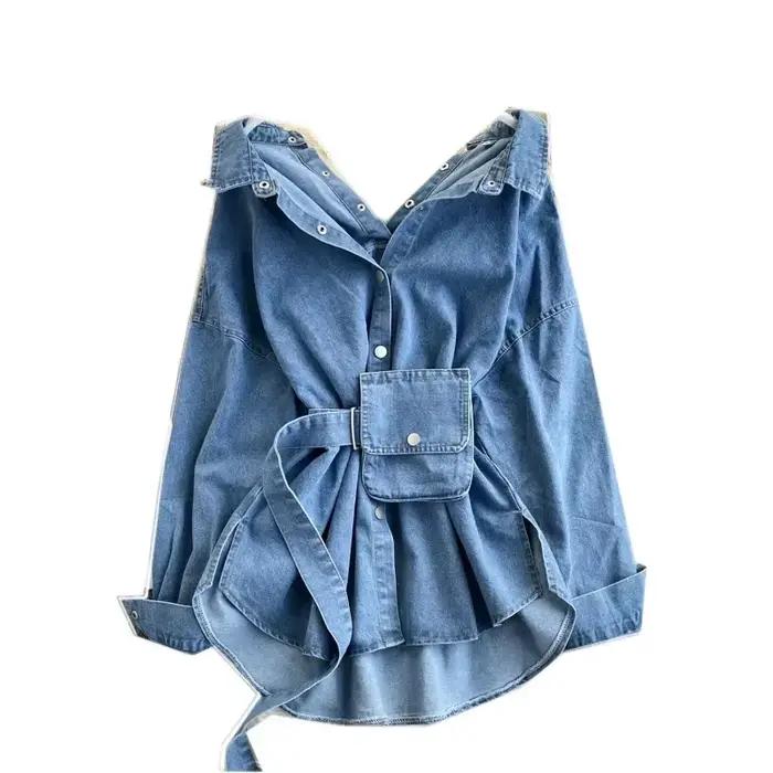 Chemises en jean pour femmes