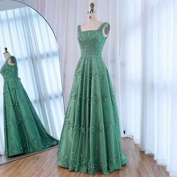 Robe de soirée trapèze élégante