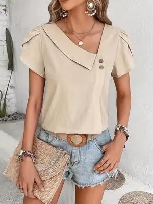 Top d'été élégant et polyvalent - Nouveaux vêtements de qualité tendance pour femmes