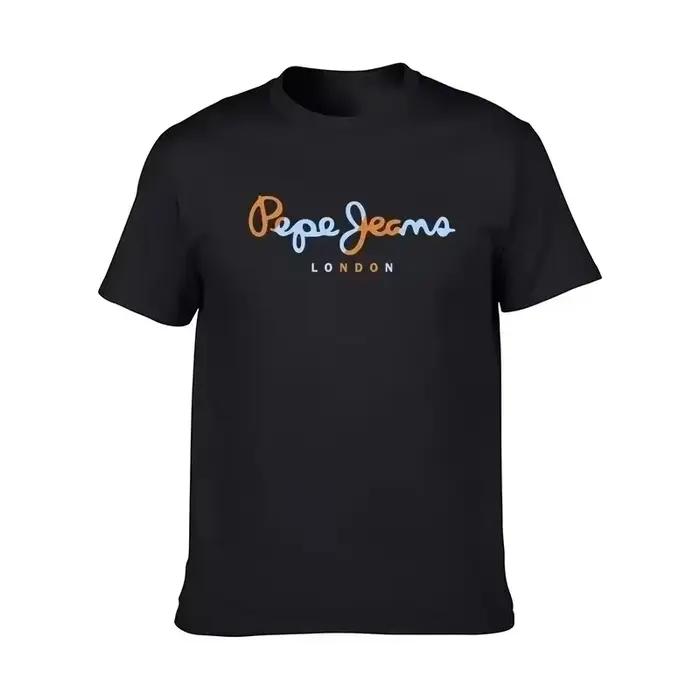T-shirt Pepe Jeans London unisexe en coton et polyester avec logo pour femmes style streetwear occasions quotidiennes