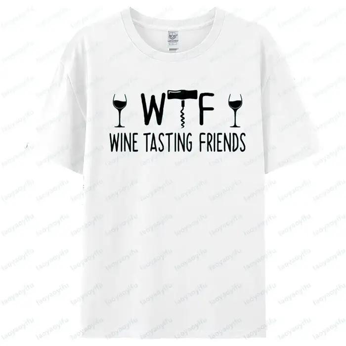 T-shirt drôle de dégustation de vin pour hommes et femmes