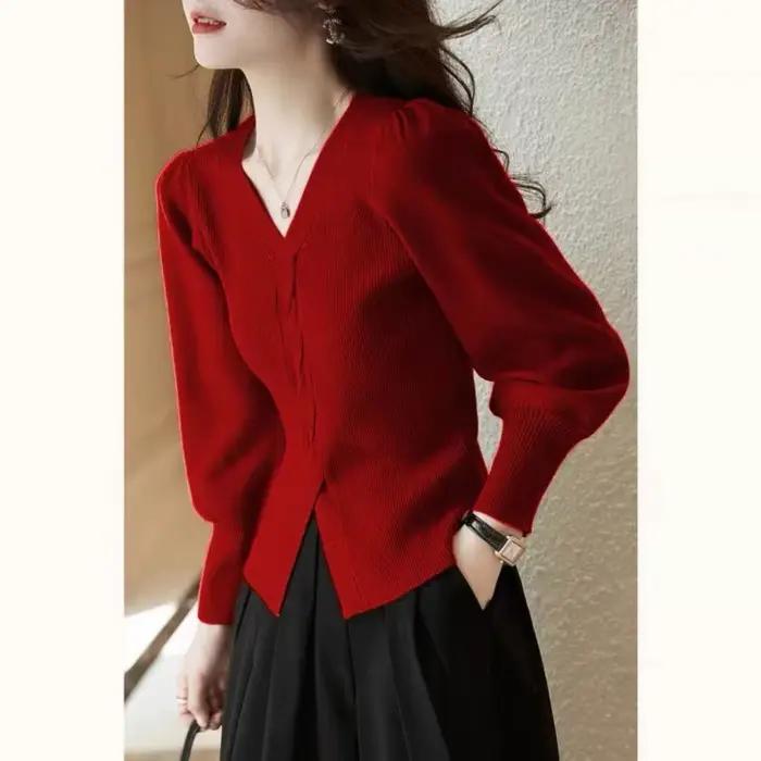 Pull en maille pour femme