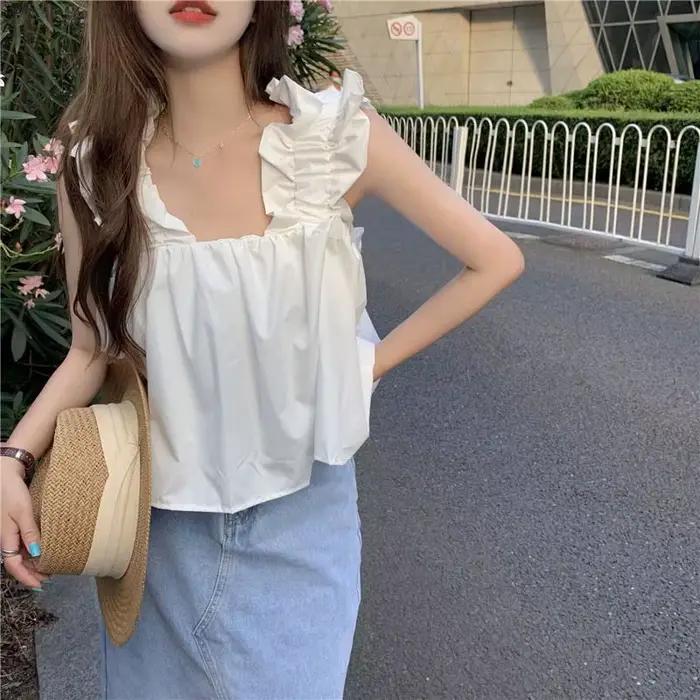 Débardeur de Style Coréen pour Femme