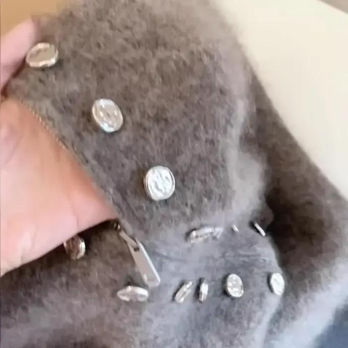 Cardigans tricotés moelleux de luxe pour femmes
