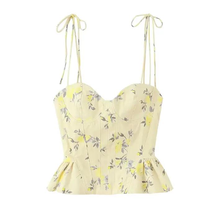 Nouveau Top Corset Chic et Élégant