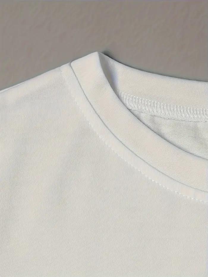 T-Shirt femme mignon chat lettre imprimée "Légue tarde parce que No Queria Venir" décontracté manches courtes col rond