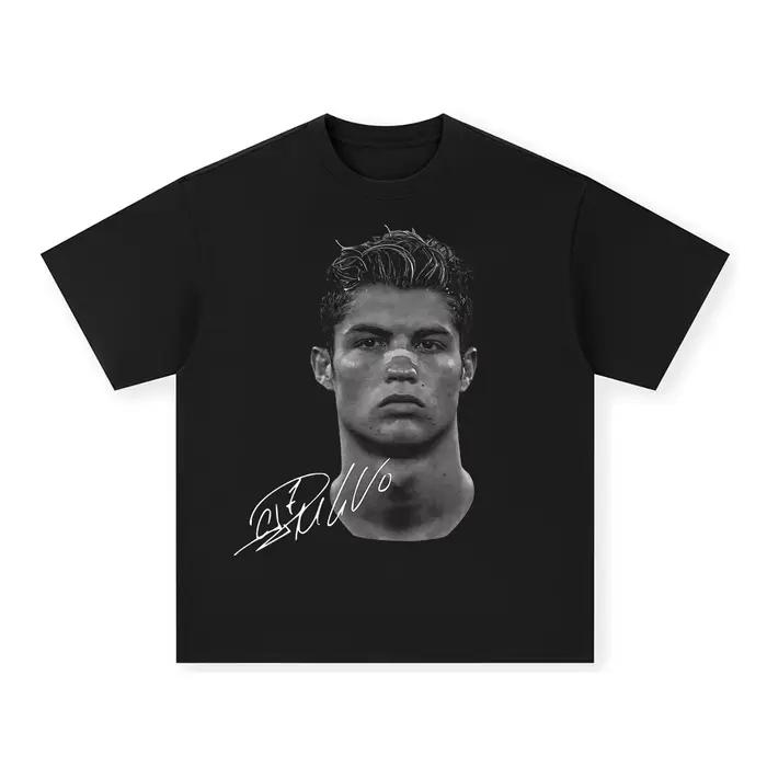T-shirt à manches courtes imprimé Neymar Star du football américain pour femme – Vêtement athleisure