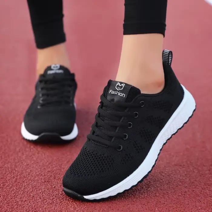 Chaussures de course légères pour femmes, baskets de Sport confortables, Jogging, Tennis