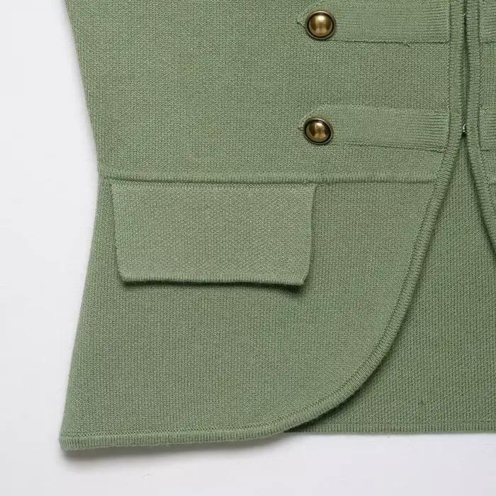 Nouveau gilet tricoté sans manches pour femme, rafraîchissant et élégant, pour la saison des diplôme
