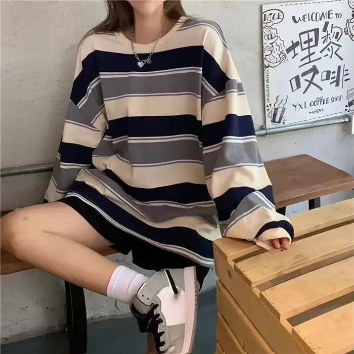 Sweat-shirt ZYNCUE en polyester rétro et décontracté pour femmes, grandes tailles, occassions spéciales et quotidienne