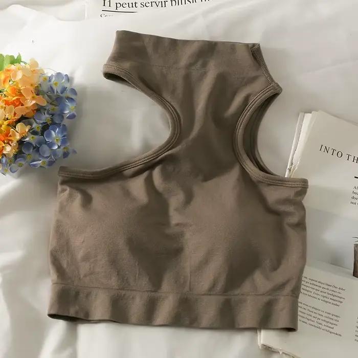 Hauts pour femme tricoté sexy crop