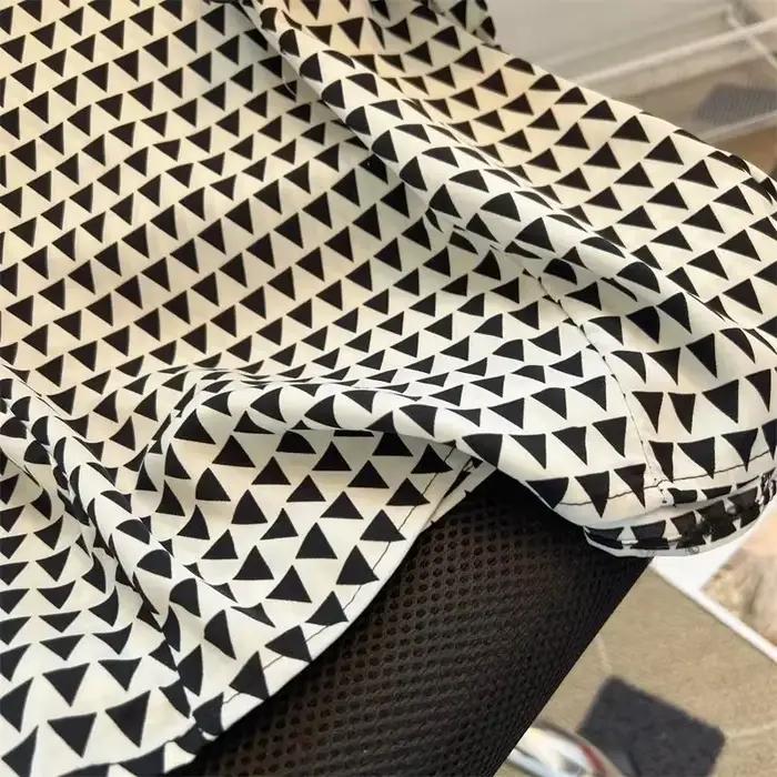 Chemisiers d'été femmes vêtements volants col rond manches courtes chemises surdimensionné hauts