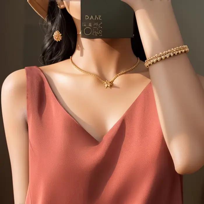 Camisole en soie satin pour femmes de tous âges couleurs uni sans manches élégante confortable hauts printemps été automne hiver occasions spéciales