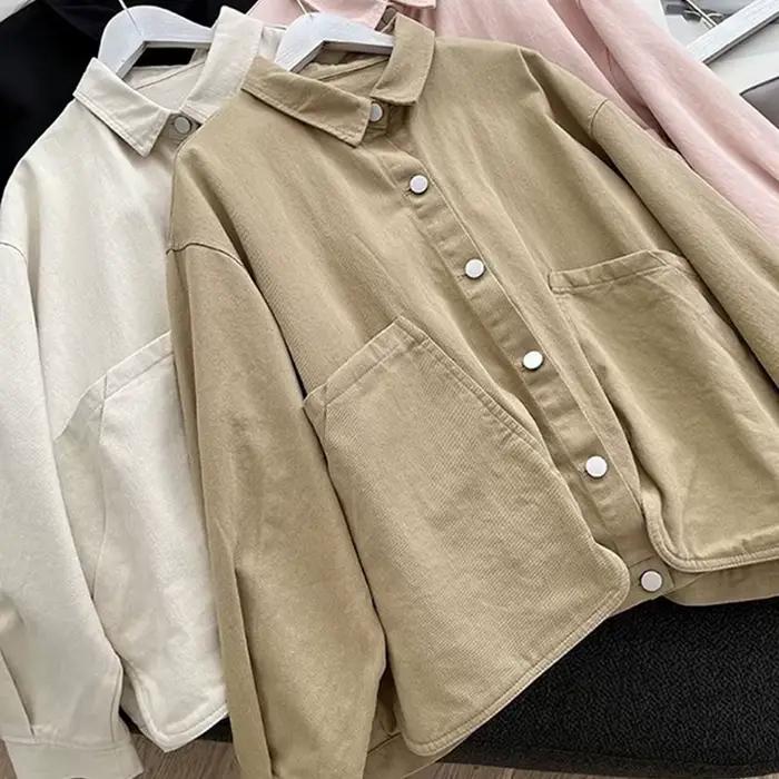 Chemise 50% Coton à Manches sulfpour Femme