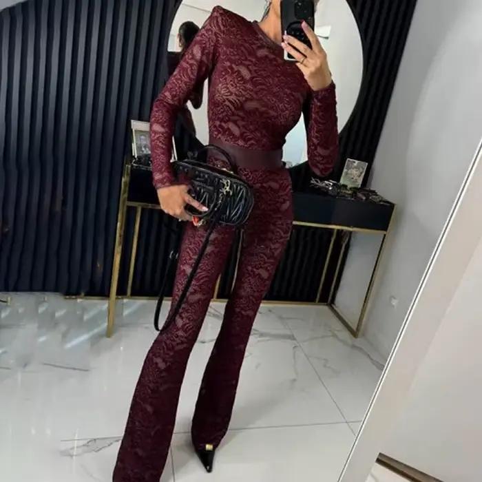 Combishort pantalon droit de bureau élégant pour femmes