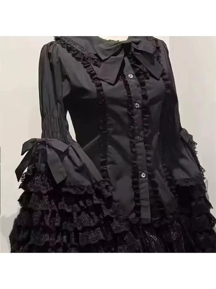 Chemisier De Style Lolita français pour femmes