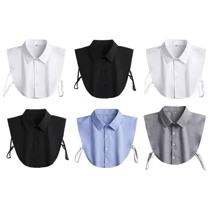 Faux col détachable pour femmes et filles