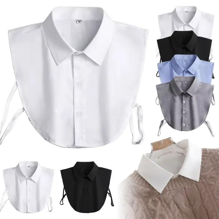 Faux col détachable pour femmes et filles