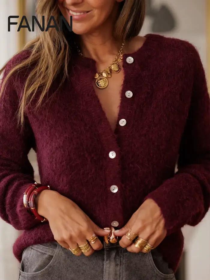 Nouveau pull Cardigan automne/hiver pour femmes