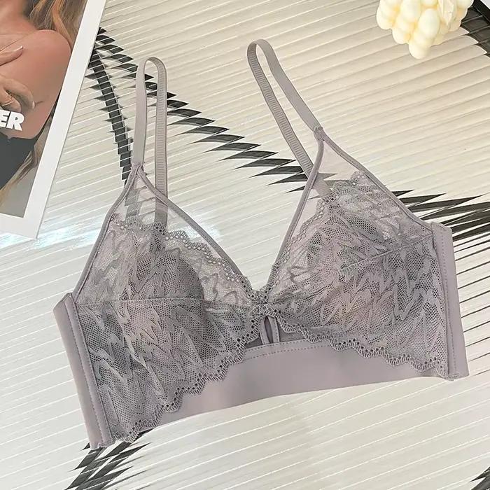 Débardeur court sexy en dentelle