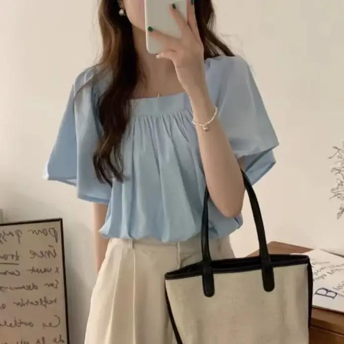 Chemisier d'été chic pour femme